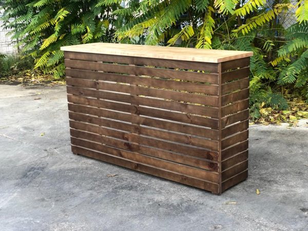 Barra de Madera Lamas Horizontales - Imagen 2