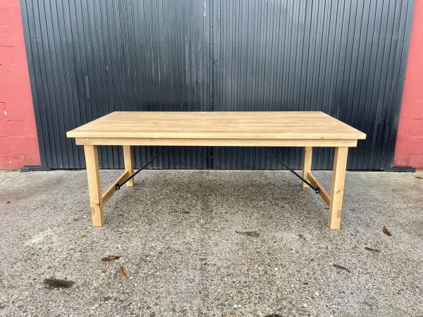 MESA MADERA PLEGABLE - Imagen 6