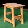 TABURETE BAJO DE MADERA - Imagen 3