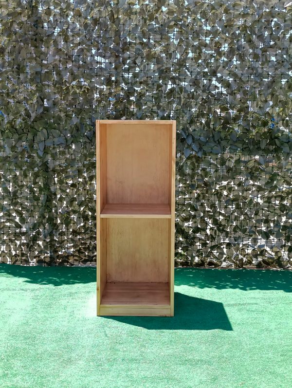 MUEBLE AUXILIAR DE ALMACENAJE PARA BARRA DE MADERA - Imagen 4
