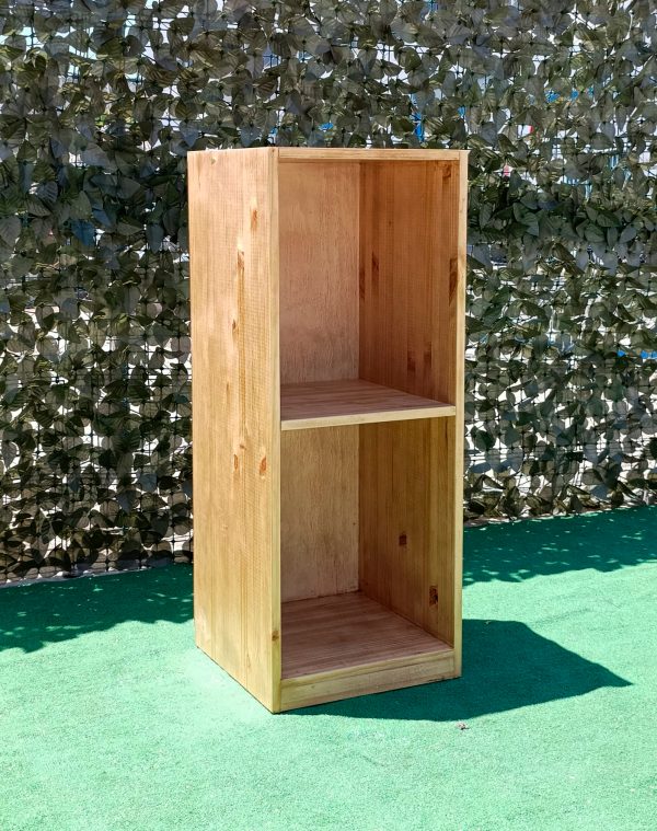 MUEBLE AUXILIAR DE ALMACENAJE PARA BARRA DE MADERA - Imagen 3