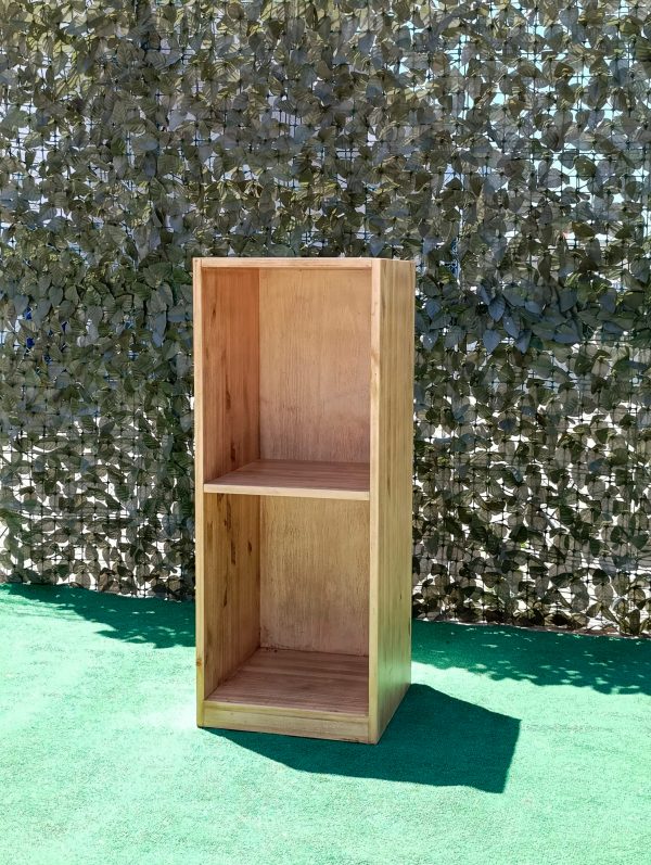 MUEBLE AUXILIAR DE ALMACENAJE PARA BARRA DE MADERA - Imagen 2