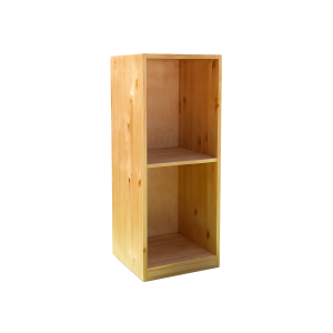 MUEBLE AUXILIAR DE ALMACENAJE PARA BARRA DE MADERA