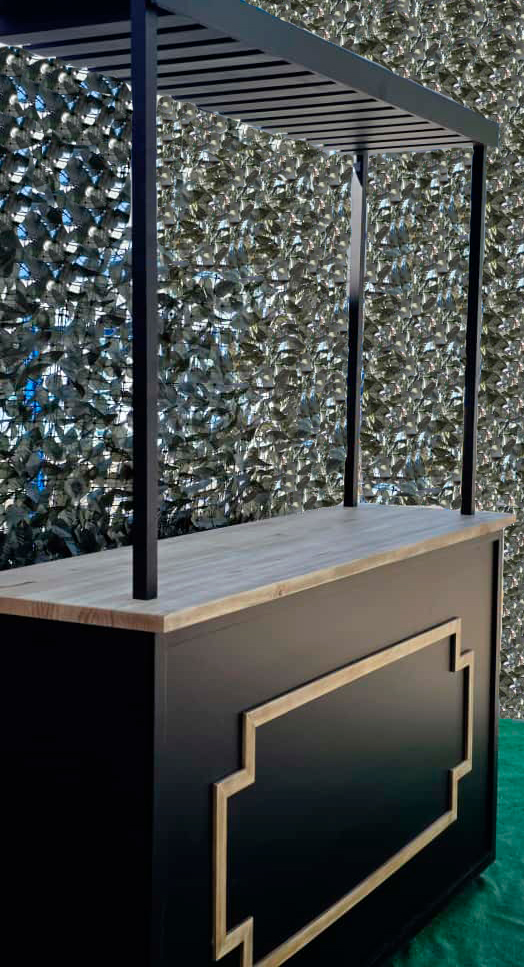 MOSTRADOR DE MADERA PLEGABLE CASTIZA DECO - Imagen 3